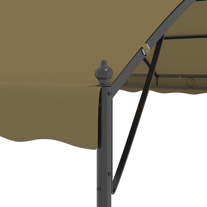 Casa si Gradina - Gradina si terasa - Umbrele si pavilioane - Umbrele - Copertina de soare, gri taupe, 4x3x2,6 m, 180 g/m² - Infinity.ro