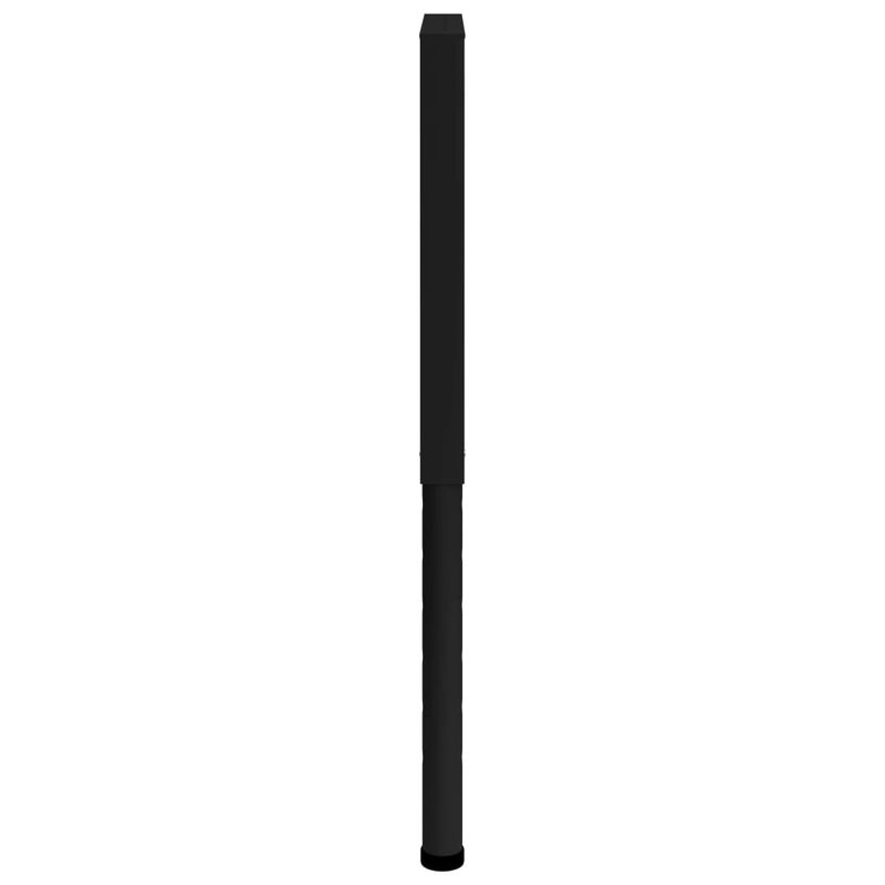 Casa si Gradina - Mobilier - Feronerie si accesorii mobila - Cadre banc lucru reglabile 2 buc. negru 55x(69-95,5) cm metal - Infinity.ro