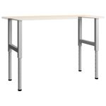 Casa si Gradina - Mobilier - Feronerie si accesorii mobila - Cadre banc lucru reglabile , 2 buc., gri, 55x(69-95,5) cm, metal - Infinity.ro