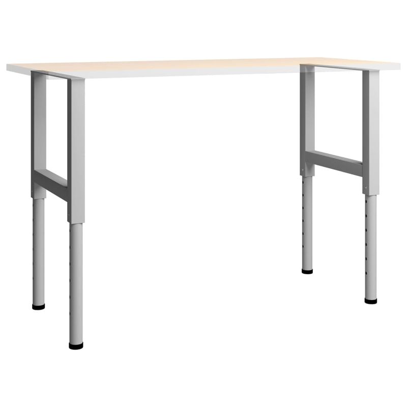 Casa si Gradina - Mobilier - Feronerie si accesorii mobila - Cadre banc lucru reglabile , 2 buc., gri, 55x(69-95,5) cm, metal - Infinity.ro