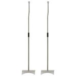 TV, Audio-Video si Foto - Audio profesionale - Stative - Standuri universale pentru boxe, 2 buc., argintiu - Infinity.ro