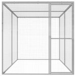 Petshop - Accesorii petshop - Culcusuri si custi - Custi interior si exterior - Cusca pentru pisici, 3x1,5x1,5 m, otel galvanizat - Infinity.ro