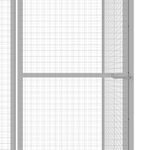 Petshop - Accesorii petshop - Culcusuri si custi - Custi interior si exterior - Cusca pentru pisici, 3x1,5x1,5 m, otel galvanizat - Infinity.ro