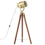 Casa si Gradina - Corpuri si surse de iluminat - Veioze si lampi - Lampadare - Lampa de podea cu trepied, 97 cm, lemn masiv de mango - Infinity.ro