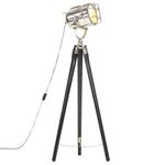 Casa si Gradina - Corpuri si surse de iluminat - Veioze si lampi - Lampadare - Lampa de podea cu trepied, negru, 97 cm, lemn masiv de mango - Infinity.ro