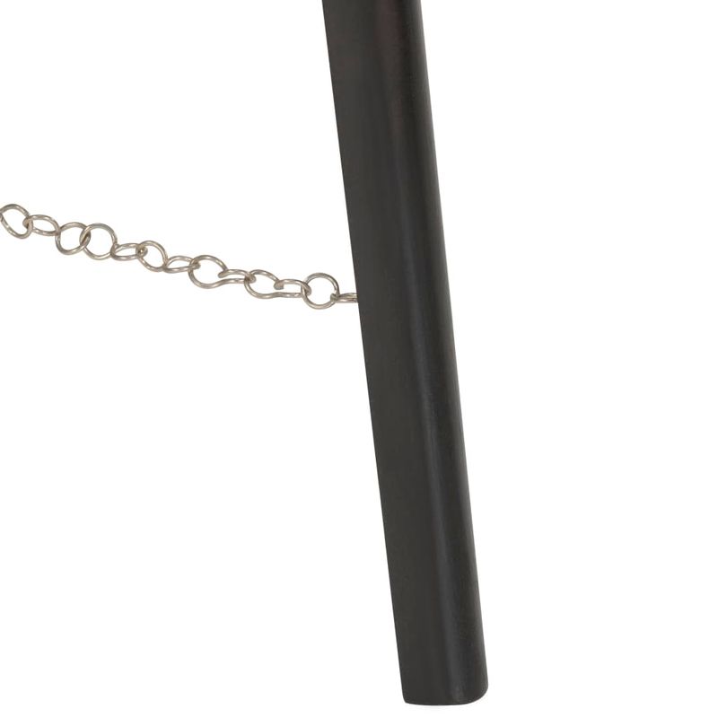 Casa si Gradina - Corpuri si surse de iluminat - Veioze si lampi - Lampadare - Lampa de podea cu trepied, negru, 97 cm, lemn masiv de mango - Infinity.ro