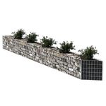 Casa si Gradina - Gradina si terasa - Garduri, panouri si accesorii - Cos gabion, 300 x 30 x 50 cm, otel galvanizat - Infinity.ro