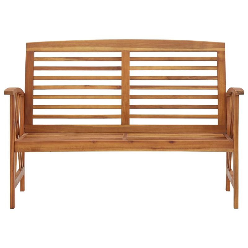 Casa si Gradina - Gradina si terasa - Mobilier exterior - Bancute de gradina - Banca de gradina, 119 cm, lemn masiv de acacia - Infinity.ro