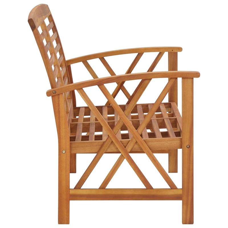 Casa si Gradina - Gradina si terasa - Mobilier exterior - Bancute de gradina - Banca de gradina, 119 cm, lemn masiv de acacia - Infinity.ro