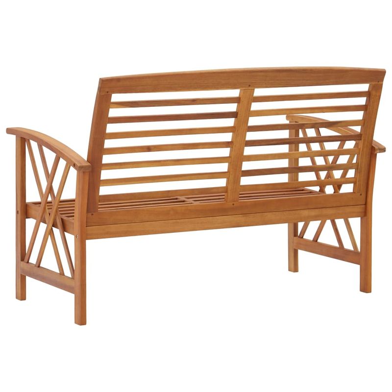 Casa si Gradina - Gradina si terasa - Mobilier exterior - Bancute de gradina - Banca de gradina, 119 cm, lemn masiv de acacia - Infinity.ro