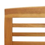 Casa si Gradina - Gradina si terasa - Mobilier exterior - Bancute de gradina - Banca de gradina, 119 cm, lemn masiv de acacia - Infinity.ro