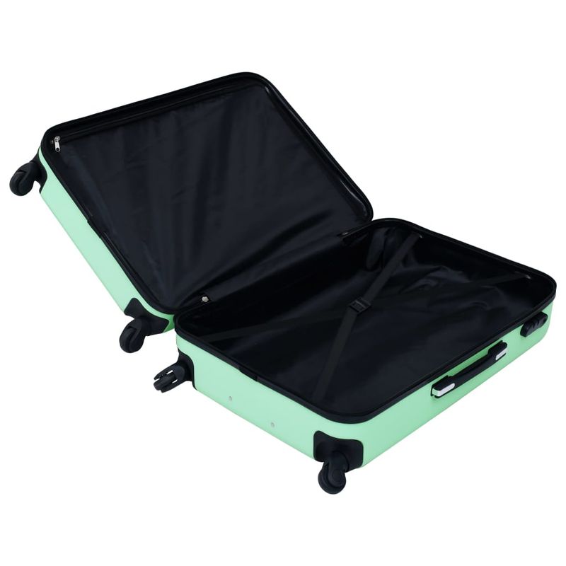 Sport si Outdoor - Articole de voiaj - Genti voiaj - Valiza cu carcasa rigida, verde menta, ABS - Infinity.ro