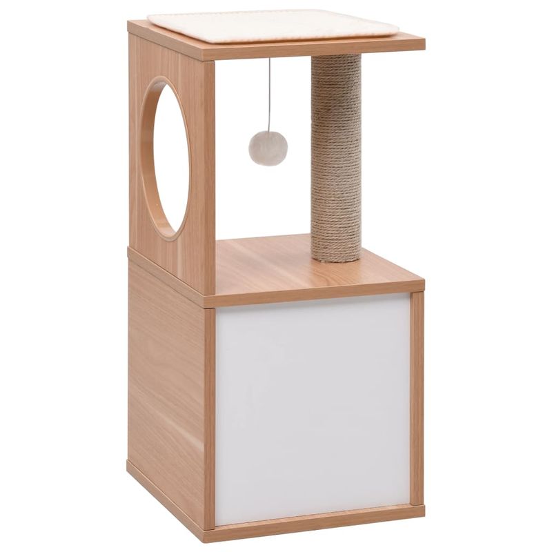 Petshop - Accesorii petshop - Jucarii animale - Ansambluri de joaca - Ansamblu pentru pisici, covoras din funie de sisal, 60 cm - Infinity.ro