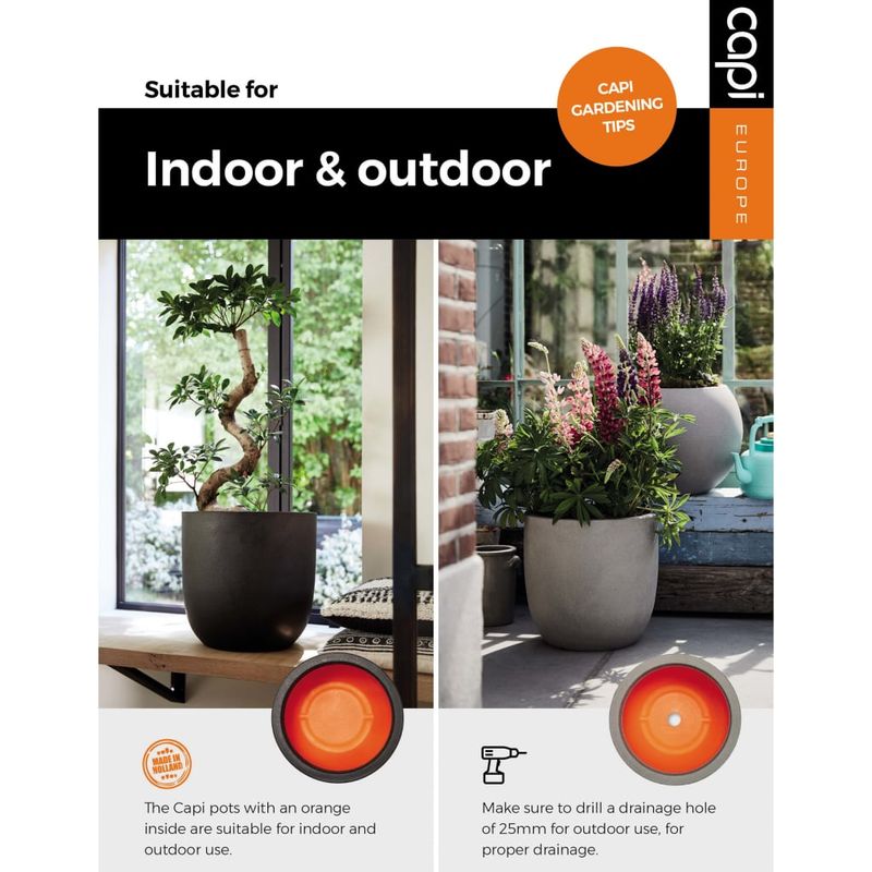 Casa si Gradina - Gradinarit si plante - Plante si ghivece - Ghivece si suporturi - Capi Jardiniera Urban Smooth, negru, 36x79 cm,  dreptunghiulara - Infinity.ro