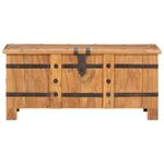 Casa si Gradina - Mobilier - Organizare si depozitare - Cufere si lazi - Cufar, 90 x 40 x 40 cm, lemn masiv de acacia - Infinity.ro