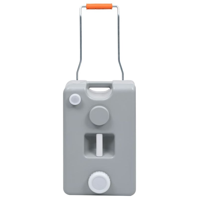 Sport si Outdoor - Camping - Accesorii camping si drumetii - Rezervor de apa cu roti pentru camping, gri, 25 L - Infinity.ro