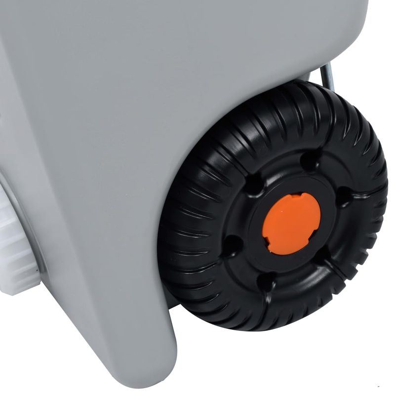 Sport si Outdoor - Camping - Accesorii camping si drumetii - Rezervor de apa cu roti pentru camping, gri, 25 L - Infinity.ro