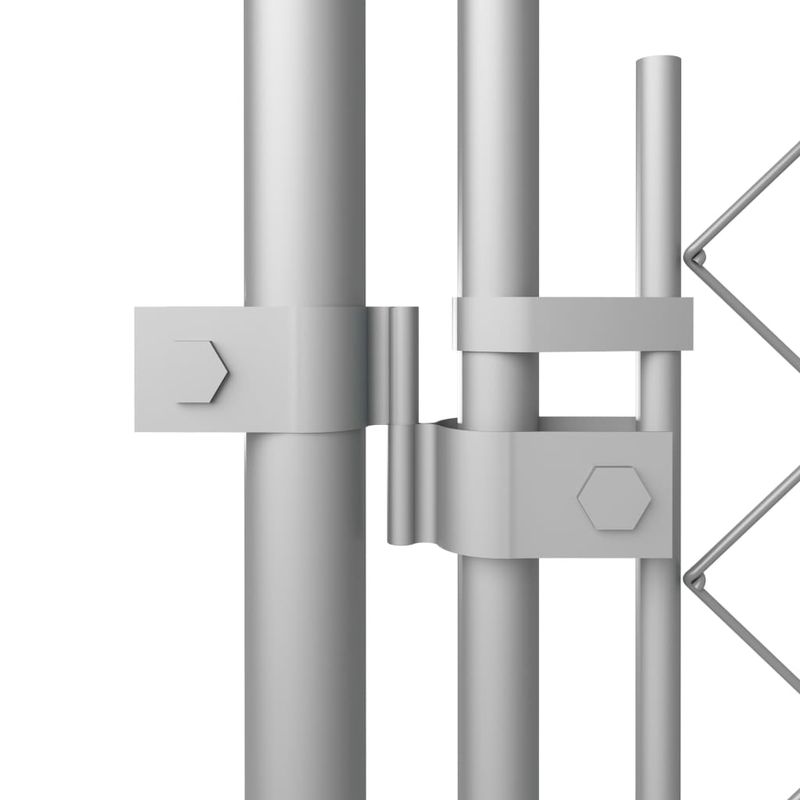 Petshop - Accesorii petshop - Culcusuri si custi - Tarcuri si colivii - Padoc pentru caini de exterior, cu acoperis, 8 x 4 x 2,3 m - Infinity.ro