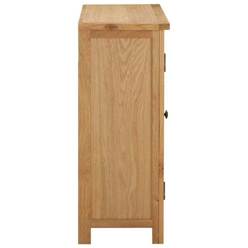 Casa si Gradina/Bucatarie si vesela/Accesorii bar/Carafe si decantoare - Dulap sticle de vin, 11 sticle, 80x32x80 cm, lemn de stejar - Infinity.ro