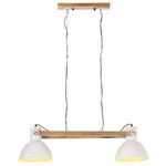 Casa si Gradina - Corpuri si surse de iluminat - Veioze si lampi - Lampi de veghe - Lampa suspendata industriala, 25 W, alb, 109 cm, E27 - Infinity.ro