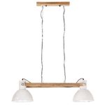 Casa si Gradina - Corpuri si surse de iluminat - Veioze si lampi - Lampi de veghe - Lampa suspendata industriala, 25 W, alb, 109 cm, E27 - Infinity.ro