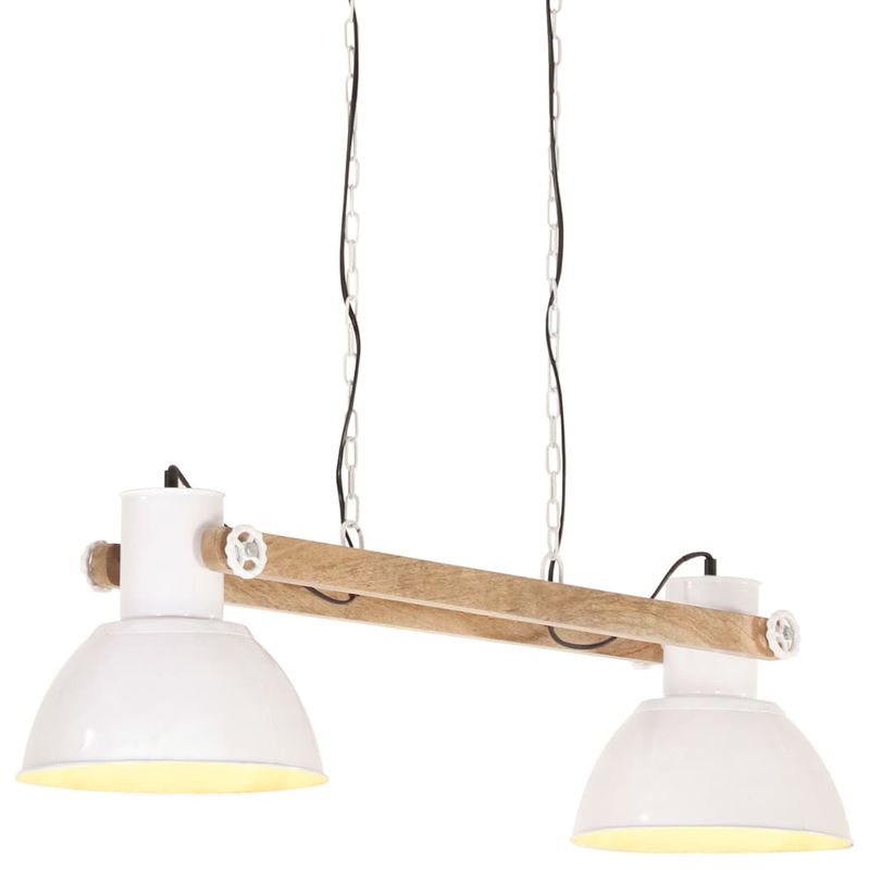 Casa si Gradina - Corpuri si surse de iluminat - Veioze si lampi - Lampi de veghe - Lampa suspendata industriala, 25 W, alb, 109 cm, E27 - Infinity.ro