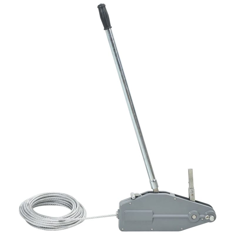 Casa si Gradina - Constructii - Depozitare, transport si protectie - Accesorii echipamente pentru transport si ridicat - Troliu de ridicare cu cablu de sarma 800 kg - Infinity.ro