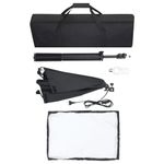 TV, Audio-Video si Foto - Aparate foto si accesorii - Accesorii foto si video - Blitzuri - Kit studio foto cu lumini softbox si fundal - Infinity.ro