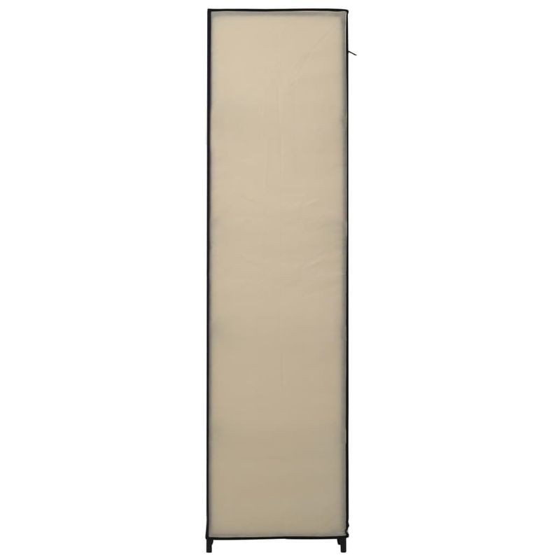 Casa si Gradina - Mobilier - Dulapuri si sifoniere - Sifoniere - Sifonier cu bare si compartimente, crem, 150x45x176 cm, textil - Infinity.ro