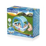 Casa si Gradina - Gradina si terasa - Piscine si accesorii - Piscine - Bestway Piscina de joaca & baldachin, albastru, 140x140x114 cm, 52192 - Infinity.ro