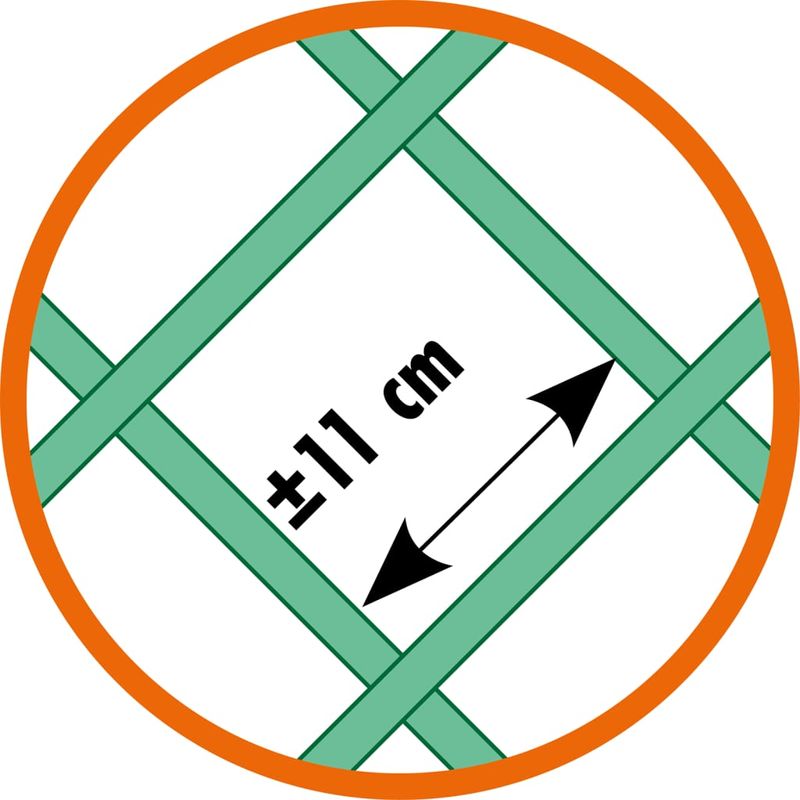 Casa si Gradina - Gradina si terasa - Garduri, panouri si accesorii - Nature Gard de gradina tip Trellis, 50 x 150 cm PVC, verde, 6040702 - Infinity.ro