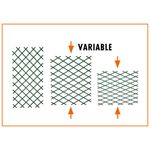 Casa si Gradina - Gradina si terasa - Garduri, panouri si accesorii - Nature Gard de gradina tip Trellis, 100 x 200 cm PVC, alb, 6040703 - Infinity.ro