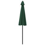 Casa si Gradina - Gradina si terasa - Umbrele si pavilioane - Umbrele - Umbrela de soare de exterior, stalp aluminiu, verde, 270 cm - Infinity.ro
