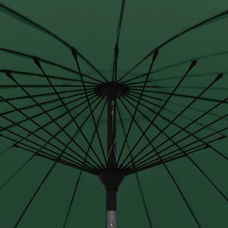Casa si Gradina - Gradina si terasa - Umbrele si pavilioane - Umbrele - Umbrela de soare de exterior, stalp aluminiu, verde, 270 cm - Infinity.ro