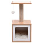 Petshop/Accesorii petshop/Jucarii animale/Ansambluri de joaca - Ansamblu pentru pisici, covoras din funie de sisal, 62 cm - Infinity.ro