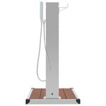 Casa si Gradina - Gradina si terasa - Piscine si accesorii - Accesorii piscine - Dus de exterior cu cadita, WPC si otel inoxidabil - Infinity.ro