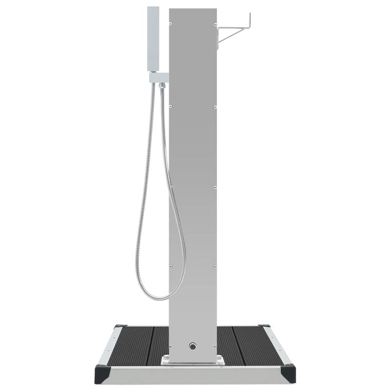 Casa si Gradina - Gradina si terasa - Piscine si accesorii - Accesorii piscine - Dus de exterior cu cadita, WPC si otel inoxidabil - Infinity.ro