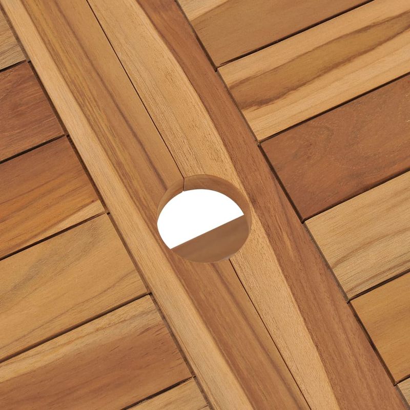 Casa si Gradina - Gradina si terasa - Mobilier exterior - Seturi mobila gradina - Set mobilier gradina, 7 piese, lemn masiv de tec - Infinity.ro