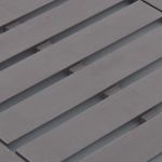 Casa si Gradina - Gradina si terasa - Mobilier exterior - Mese gradina - Masa de gradina, cafeniu, 78 x 55 x 38 cm, plastic - Infinity.ro