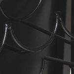 Casa si Gradina - Bucatarie si vesela - Accesorii bar - Carafe si decantoare - Dulap de vin design tractor , galben, 49x31x172 cm, lemn masiv de mango - Infinity.ro