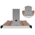 Casa si Gradina - Gradina si terasa - Piscine si accesorii - Accesorii piscine - Dus de exterior cu cadita, WPC si otel inoxidabil - Infinity.ro