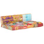 Casa si Gradina - Textile si covoare - Perne si pilote - Perne decorative - Perna pentru canapea din paleti, multicolor, textil, petice - Infinity.ro