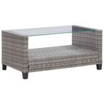 Casa si Gradina - Gradina si terasa - Mobilier exterior - Canapele si fotolii gradina - Set mobilier gradina cu perne, 6 piese, gri inchis, poliratan - Infinity.ro