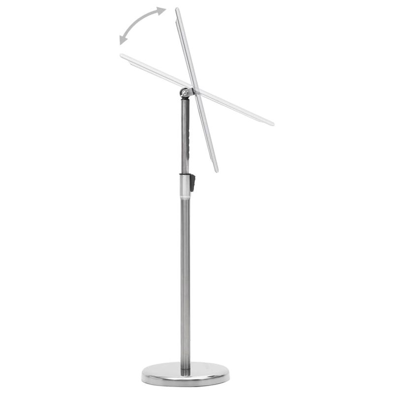 Carti si Birotica - Papetarie - Afise si stickere - Suport de afis A4 cu picior, argintiu, aliaj de aluminiu - Infinity.ro