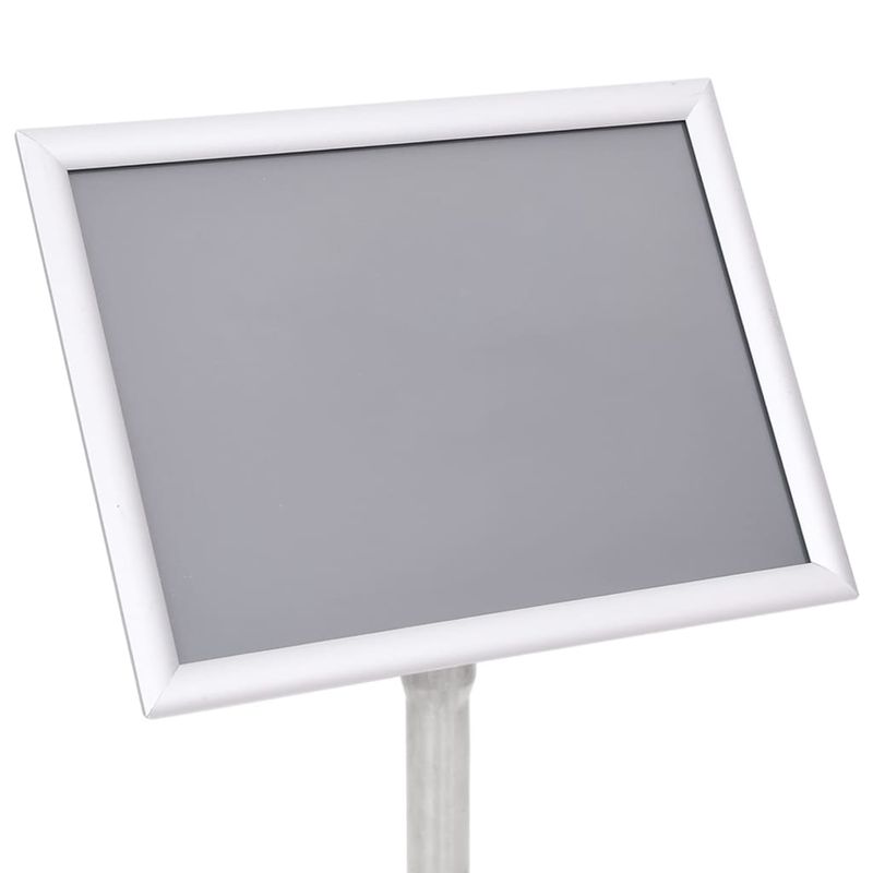 Carti si Birotica - Papetarie - Afise si stickere - Suport de afis A4 cu picior, argintiu, aliaj de aluminiu - Infinity.ro
