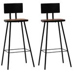Casa si Gradina - Mobilier - Seturi de mobilier - Seturi bucatarie - Set mobilier de bar, 3 piese, negru - Infinity.ro