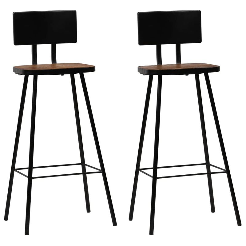 Casa si Gradina - Mobilier - Seturi de mobilier - Seturi bucatarie - Set mobilier de bar, 3 piese, negru - Infinity.ro