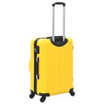 Sport si Outdoor - Articole de voiaj - Genti voiaj - Set valize cu carcasa rigida, 3 buc., galben, ABS - Infinity.ro