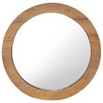 Casa si Gradina - Decoratiuni - Oglinzi - Oglinda de perete, 60 cm, tec, rotund - Infinity.ro