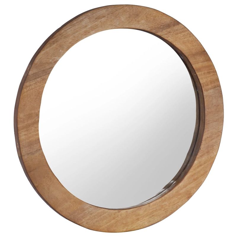 Casa si Gradina - Decoratiuni - Oglinzi - Oglinda de perete, 60 cm, tec, rotund - Infinity.ro